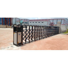 New Design Auto Extending Gate Electric Retractable Sliding Gate with LED Scree